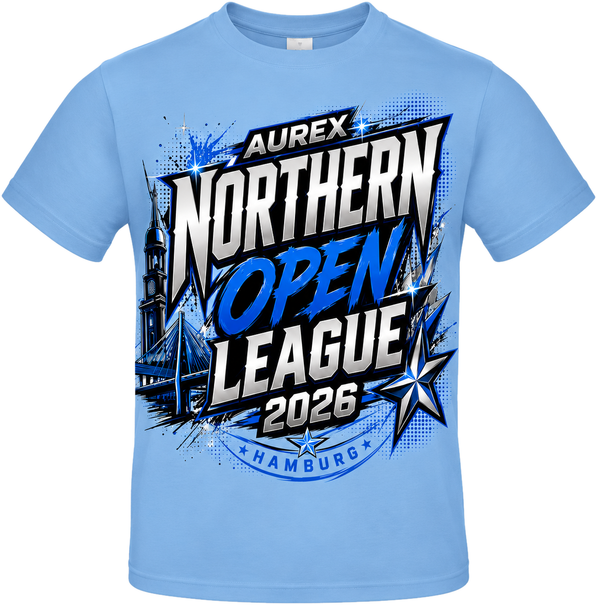 Eventshirt der Northern Open League 2026